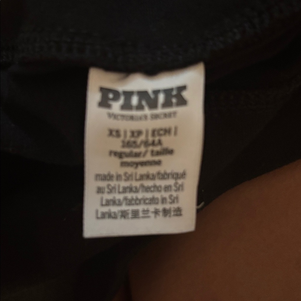 PINK Victoria's Secret Black Apparel